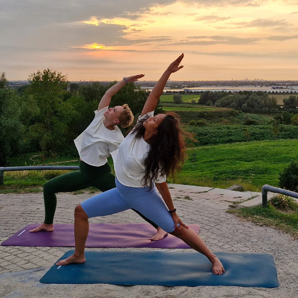 Yoga prostirka od prirodne gume s dobrim gripom