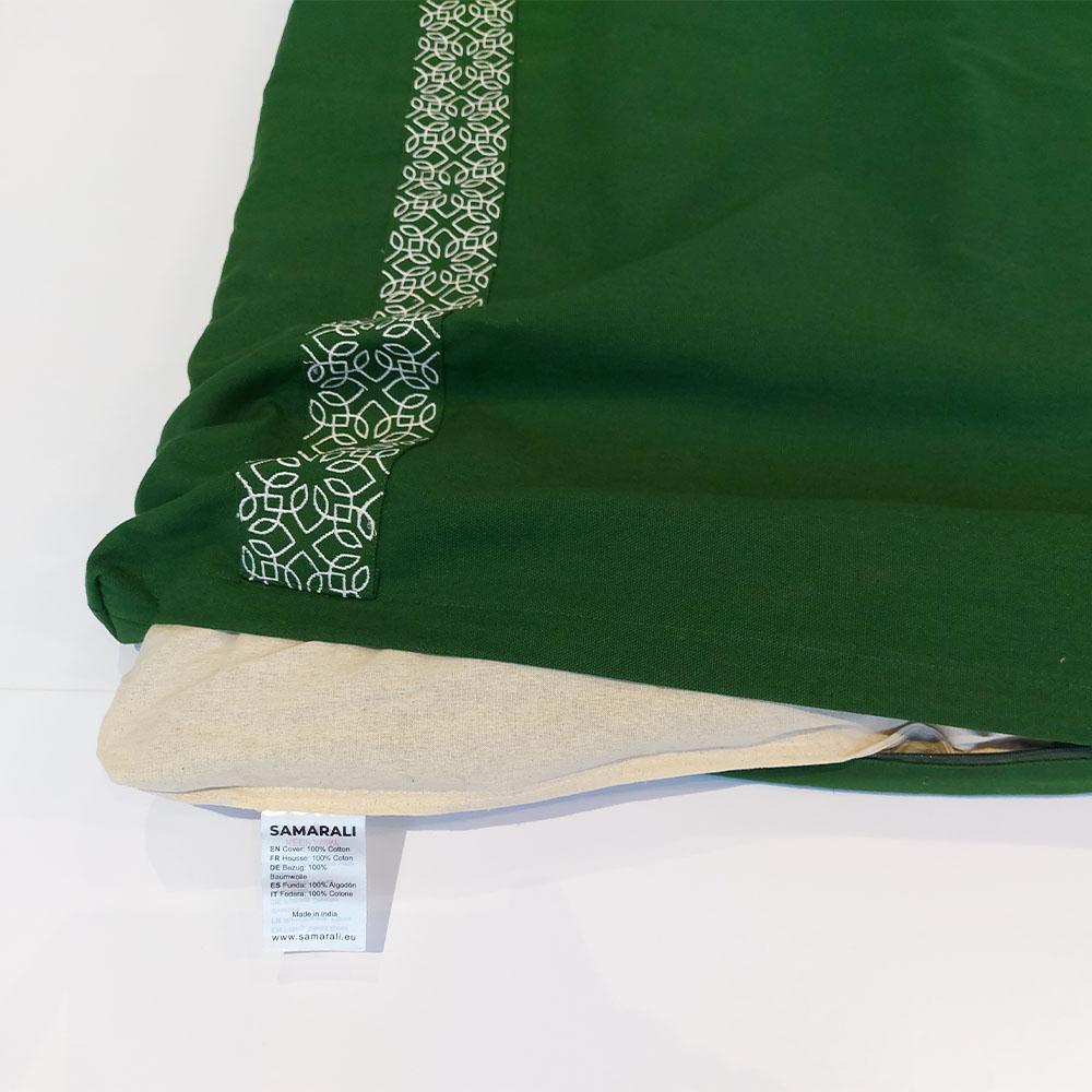 Zabuton meditacijska podloga s vunenim punjenjem za zaštitu koljena